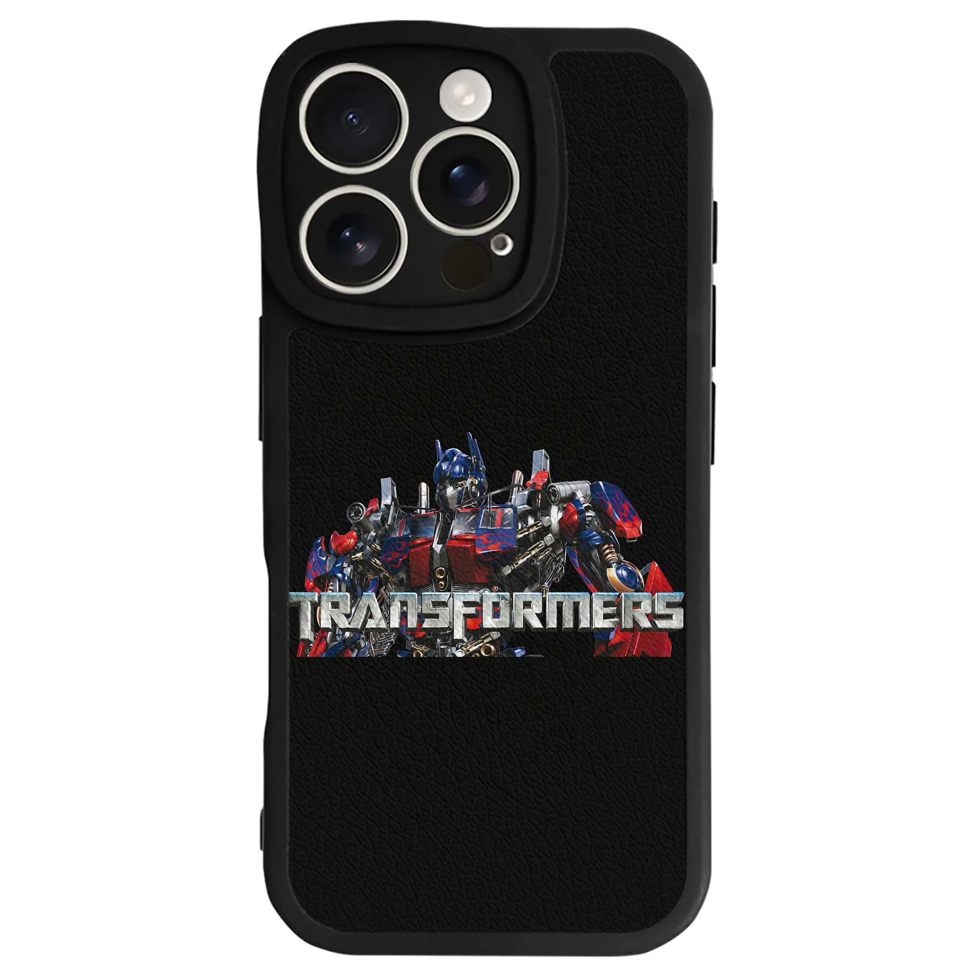 Transformers トランスフォーマー 【iPhone 16シリーズ対応】シリコンスマホケース（レザー調） 材質：シリコン